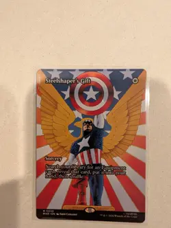 Magic: The Gathering Steelshaper's Gift Mythic Full Art Eng 0050 Marvel - Image 1