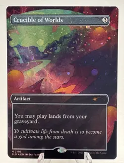 Crucible of Worlds (Galaxy Foil) Secret Lair Drop Foil (Second Print Run) 2110 - Image 1