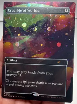 Crucible of Worlds (Galaxy Foil) Secret Lair Drop Foil (Second Print Run) 2110 - Image 2