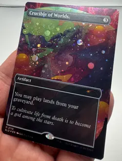 Crucible of Worlds (Galaxy Foil) Secret Lair Drop Foil (Second Print Run) 2110 - Image 3