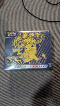 Pokemon TCG Surging Sparks ETB Elite Trainer Box - Brand New Factory Sealed - Image 1