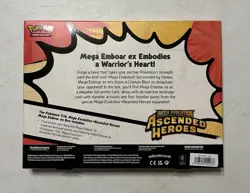 Pokemon TCG Ascended Heroes Mega Emboar EX Box Factory Sealed - Image 2