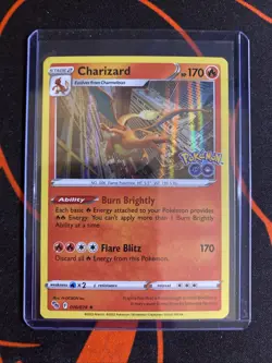 CHARIZARD 010/078 HOLO RARE POKEMON GO POKEMON NM - Image 3