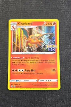 Pokemon Go Charizard 010/078 Holo Rare NM - Image 1