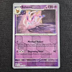 Pokemon Shrouded Fable Sylveon Uncommon 022 Reverse Holo Lightly Played - Image 1