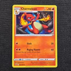 Pokemon Vivid Voltage Charmeleon Uncommon 024 Lightly Played - Image 1
