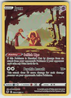 Jynx TG04/TG30 Holo Silver Tempest Trainer Gallery Pokemon Holo NM - Image 1
