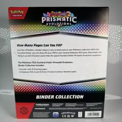 Pokemon Prismatic Evolutions Binder Collection New Sealed - Image 2