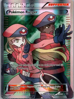 Pokemon Ranger 113/114 Rare Ultra Steam Siege Pokemon LP - Image 1