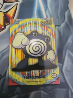 2000 Topps Pokemon TV Poliwhirl #61 Stick-Ons Sticker 3 of 10 - Image 1