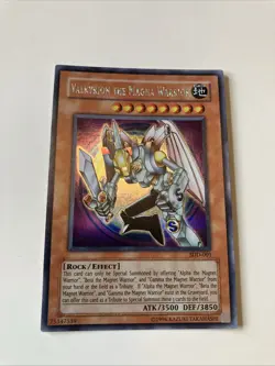 Yugioh Magnet Warrior Set Valkyrion Alpha/Beta/Gamma SDD DOR, LP Condition - Image 3