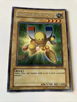 Yugioh Magnet Warrior Set Valkyrion Alpha/Beta/Gamma SDD DOR, LP Condition - Image 5