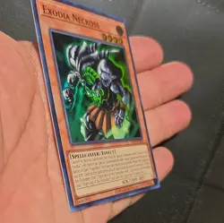 Konami Exodia Necross DCR-EN020 Dark Crisis Ultra Rare Holo Unlimited EN - Image 3