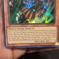 Konami Exodia Necross DCR-EN020 Dark Crisis Ultra Rare Holo Unlimited EN - Image 4