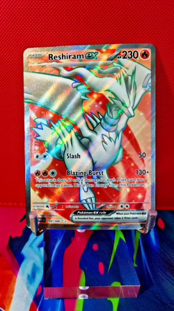 Pokemon TCG Reshiram EX 158/086 Ultra Rare Holo White Flare Full Art - Image 1