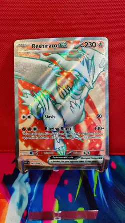 Pokemon TCG Reshiram EX 158/086 Ultra Rare Holo White Flare Full Art - Image 2