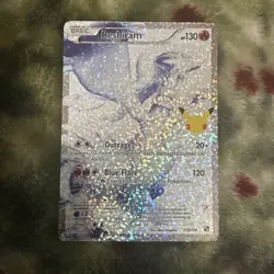 Pokemon TCG Reshiram 113/114 Holo Ultra Rare Card Celebrations Series Near Mint - Image 1