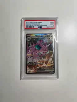 Pokemon TCG Team Rockets Nidoking EX 233/182 Destined Rivals PSA 9 - Image 1