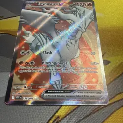 Pokemon TCG Reshiram EX 158/086 Ultra Rare Holo White Flare Card - Image 2