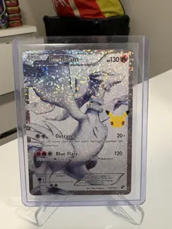 Pokemon TCG Reshiram Celebrations: Classic Collection 113/114 Holo Ultra Rare - Image 1