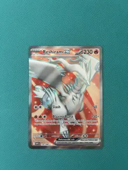 Pokemon TCG Reshiram EX 158/086 Ultra Rare Holo White Flare - Image 1
