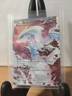 Pokemon TCG Reshiram Ultra Rare Full Art Holo Legendary Treasures RC22 130 HP - Image 2