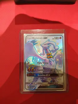 Pokemon TCG Reshiram GX Hidden Fates SV51/SV94 Holo Full Art Ultra Rare - Image 1