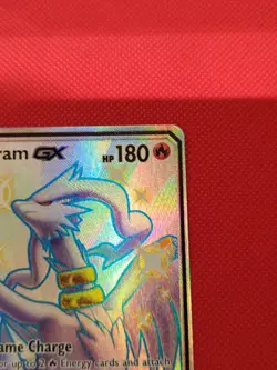 Pokemon TCG Reshiram GX Hidden Fates SV51/SV94 Holo Full Art Ultra Rare - Image 4
