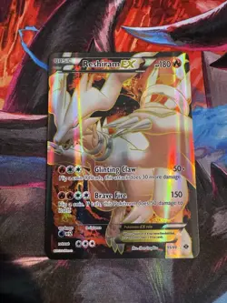 Pokemon TCG Reshiram-Ex Next Destinies 95/99 Holo Full Art Ultra Rare - Image 1