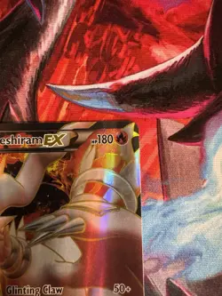 Pokemon TCG Reshiram-Ex Next Destinies 95/99 Holo Full Art Ultra Rare - Image 4
