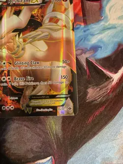 Pokemon TCG Reshiram-Ex Next Destinies 95/99 Holo Full Art Ultra Rare - Image 5