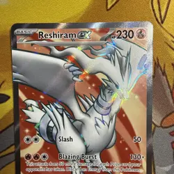 Reshiram Ex 158/086 Ultra Rare Holo - White Flare - Pokemon TCG - Image 3