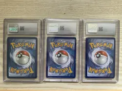 🔥⚡CGC 10 VAPOREON VMAX SWSH182, JOLTEON VMAX SWSH184, FLAREON VMAX SWSH180💦 - Image 3