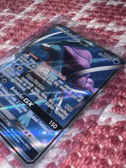 Suicune GX 200/214 Ultra Rare Holo Lost Thunder Pokemon Card - Image 4