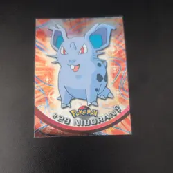 Nidoran #29 Topps Trading Cards Series 1 Pokemon Near Mint holo foil - Image 1