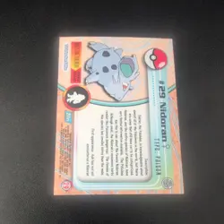 Nidoran #29 Topps Trading Cards Series 1 Pokemon Near Mint holo foil - Image 2