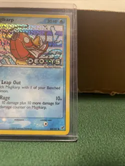 Pokemon TCG: Magikarp #64/107, EX Deoxys Reverse Holo, MP - Image 4