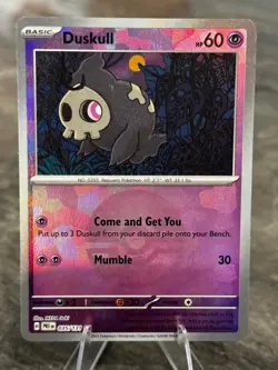 Duskull (Poke Ball Pattern) 035/131 Prismatic Evolutions Holo - Image 1