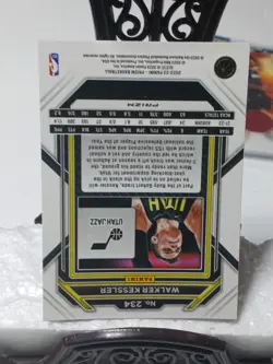 Panini Prizm 2022-23 Walker Kessler Silver Prizm Rookie #234 Utah Jazz - Image 4