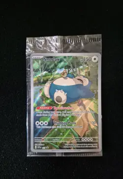 Pokemon TCG Snorlax #51 Scarlet & Violet 151 Promo Card Near Mint SEALED - Image 3