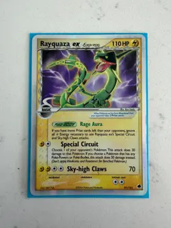 Rayquaza ex (Delta Species) 97/101 Dragon Frontiers Holo - Image 1