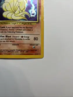 Pokemon TCG Ninetales Base Set 12/102 Holo Unlimited Holo Rare HP - Image 4
