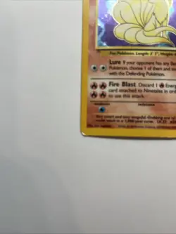 Pokemon TCG Ninetales Base Set 12/102 Holo Unlimited Holo Rare HP - Image 5