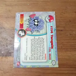 Pokemon Topps TV Animation Series 2 Tangela Rainbow Foil Blue Logo Card 114 - Image 2