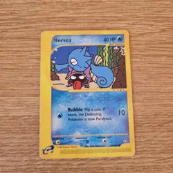 HORSEA - 84/147 - Aquapolis Set - Pokemon Card Lightly Played - Image 1