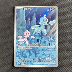 Frillish 126/086 Illustration Scarlet Violet White Flare Pokemon TCG - Image 1