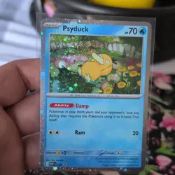 Nintendo Pokemon TCG Psyduck 007 Black Star Promo, ascending heroes. - Image 3