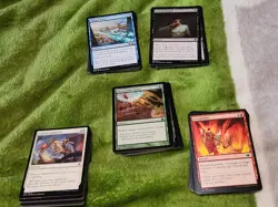 MTG Sorcery Lot of 100 CARDS-20RED/20BLACK/20WHITE/20GREEN/20BLUE - Image 1