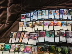 MTG INSTANT CARDS- Lot of 100 CARDS-20RED/20BLACK/20WHITE/20GREEN/20BLUE-NO DOUB - Image 2