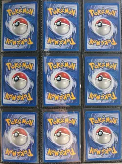 Complete Base Set UK 4th Print Non Holos 17-102 Pokemon Card WOTC TCG 1999 LP-NM - Image 2
